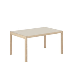 Workshop Table 140 Oak/Warm Grey - view 1
