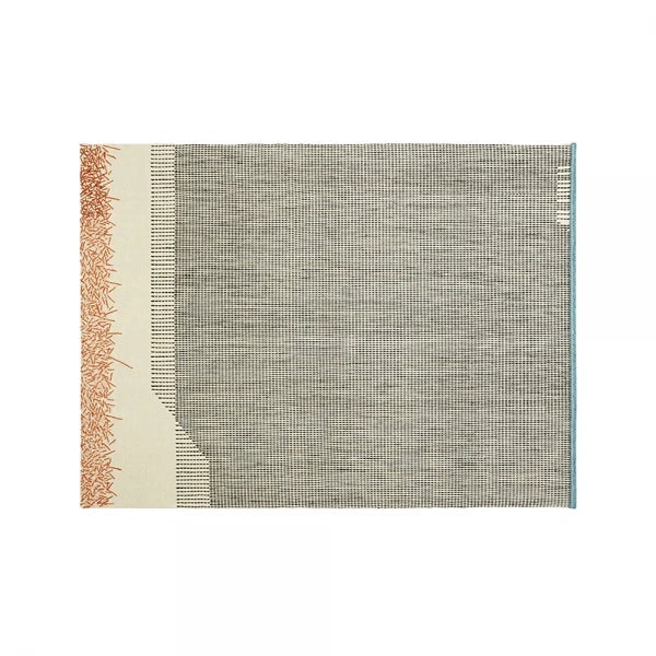 Backstitch Rug - Calm. Brick - view 1