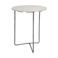 Table 6B 60 White lacquered oak - view 1