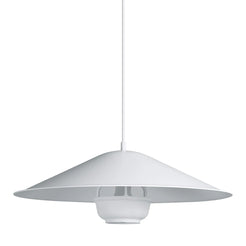 Kori Pendant Light white with Dune shade - view 1