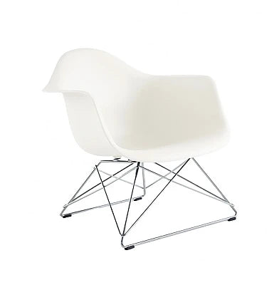 Eames Molded Plastic Chrome Wire Armchair (RAR) - view 1