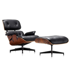 Eames Santos Palisander Lounge Chair Ottoman Set (MCL) - view 1