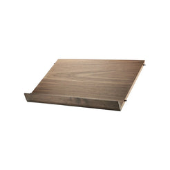 STRING SYSTEM Magazine Shelf Wood Walnut - view 1