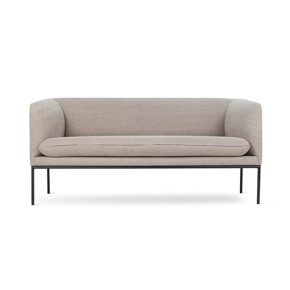 Turn Cotton Linen 2-Seater Sofa - view 1