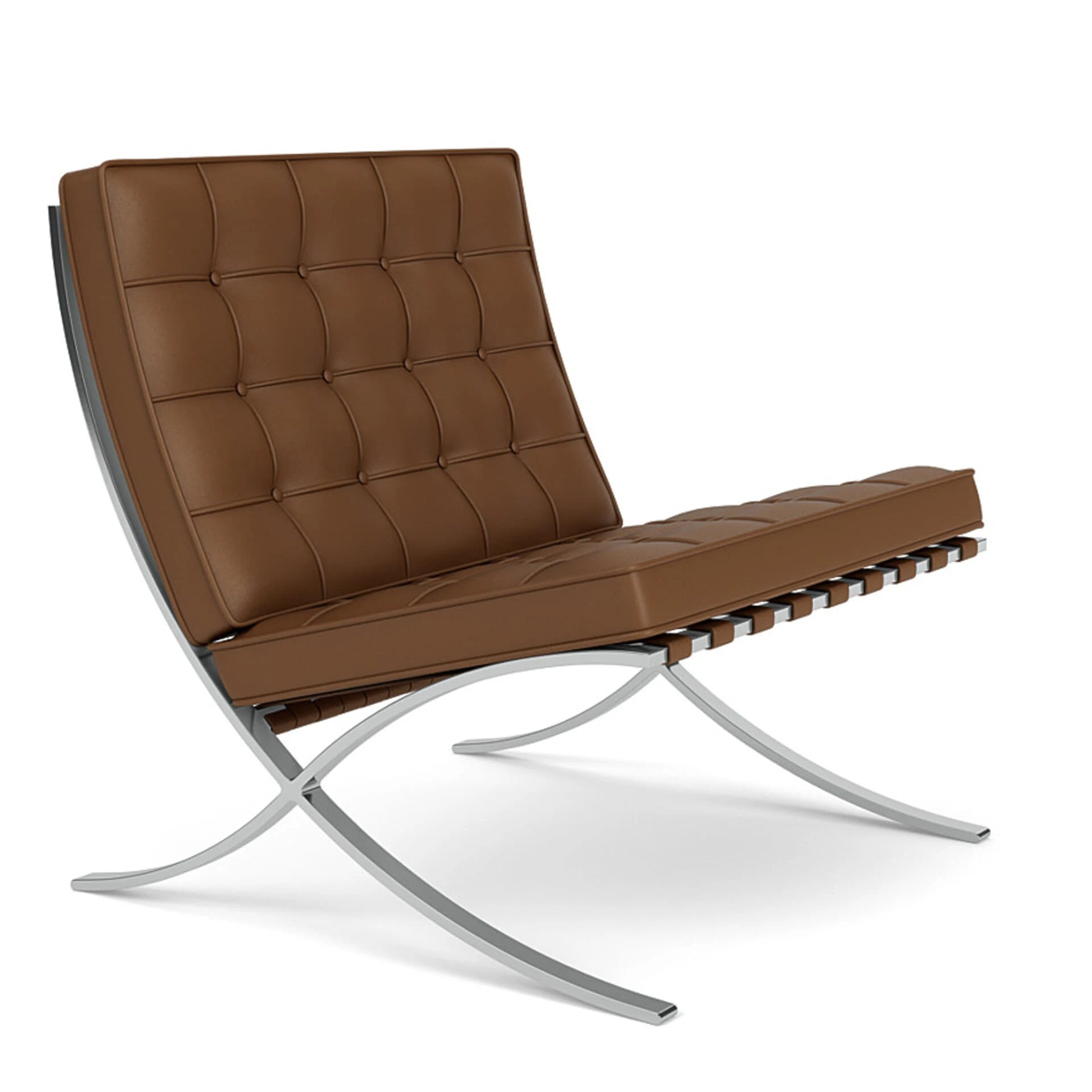 Barcelona Cognac Lounge Chair - view 1