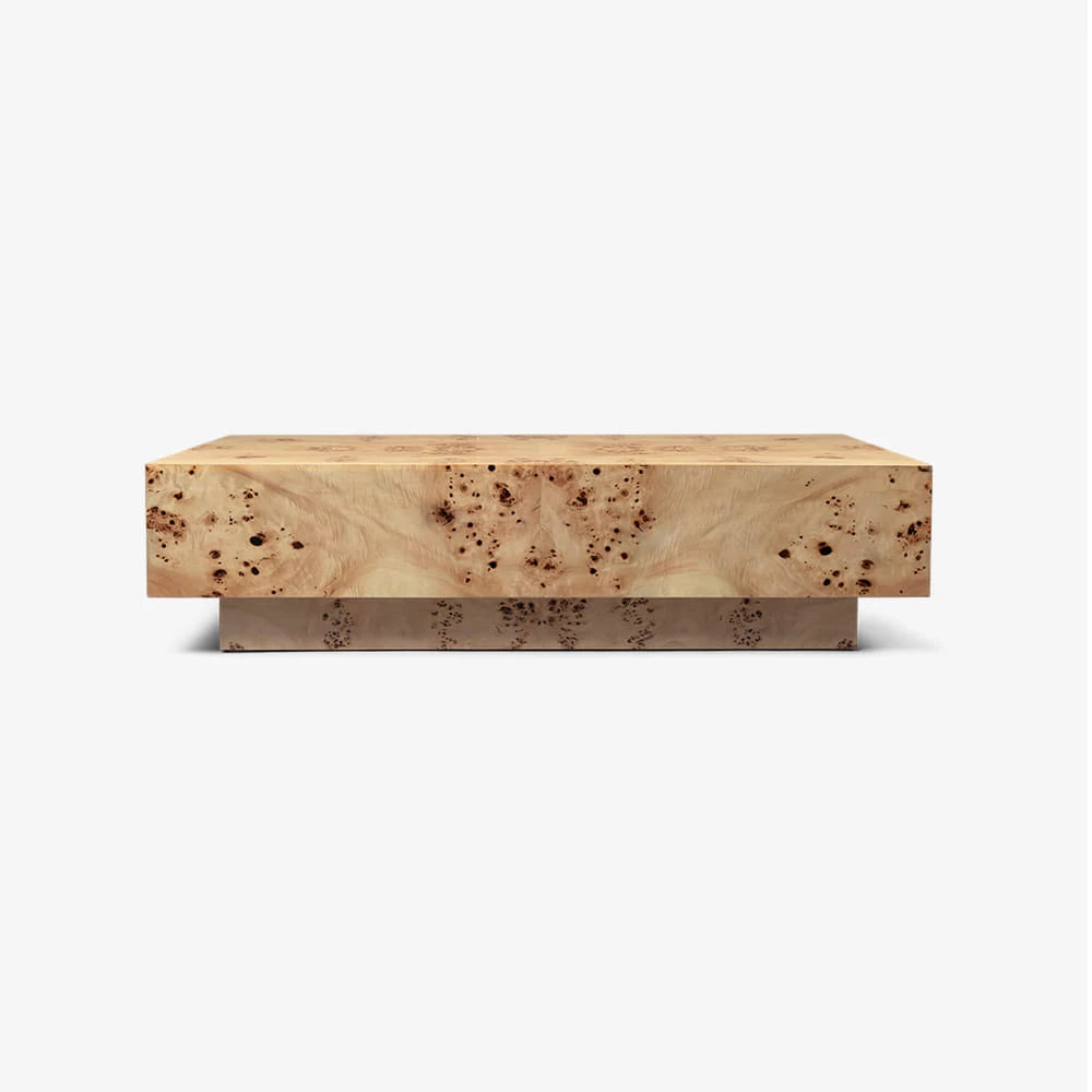 Burl Coffee Table Natural - view 1
