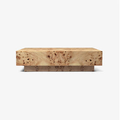 Burl Coffee Table Natural - view 1