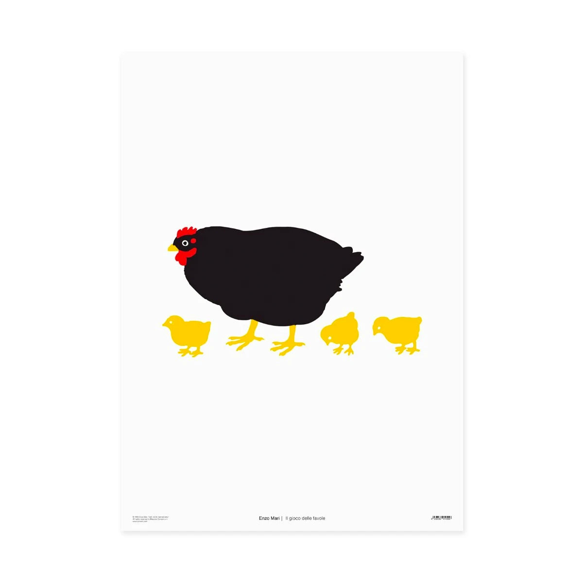 the fable game B - Hen poster 50 x 70 - view 1