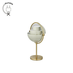 Multi-lite Portable Lamp Brass/Pastel Grey - view 1