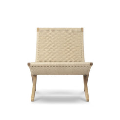 MG501 Lounge Chair - Oiled Oak / Paper Cord - view 1