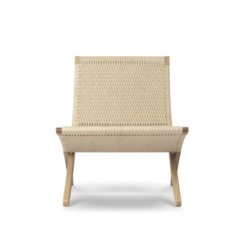 MG501 Lounge Chair - Oiled Oak / Paper Cord - view 1