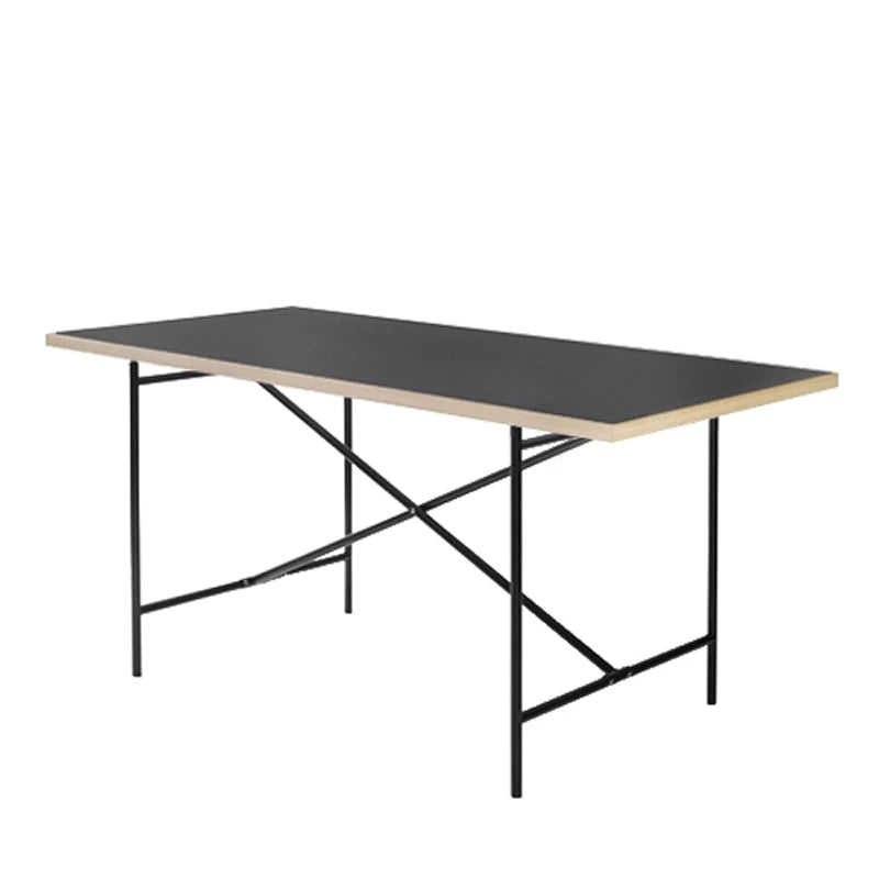 Eiermann 2 Black Dining Table L - view 1