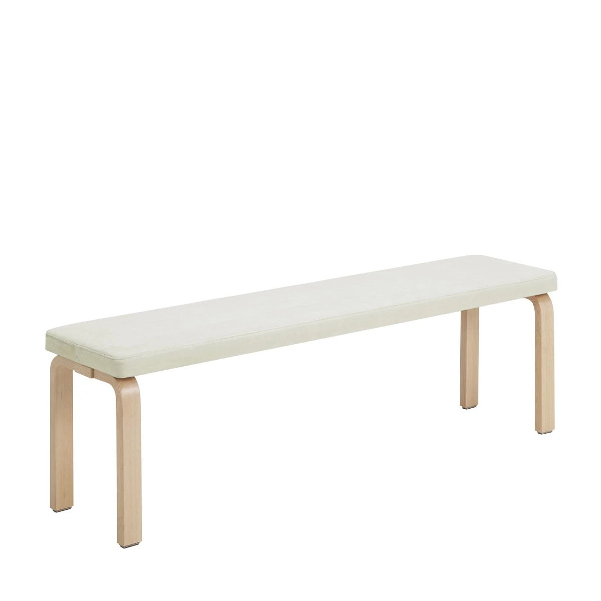 Bench 168B Upholstered 150 x 35 cm Mello Cream - view 1