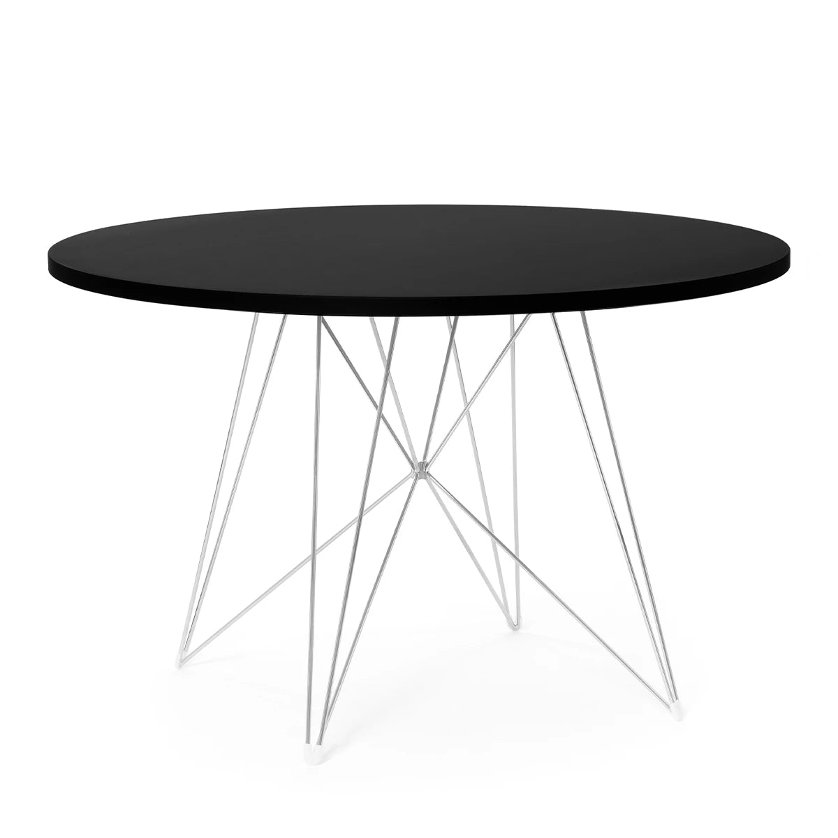 xZ3 Round Table 120 Black-Chromed - view 1