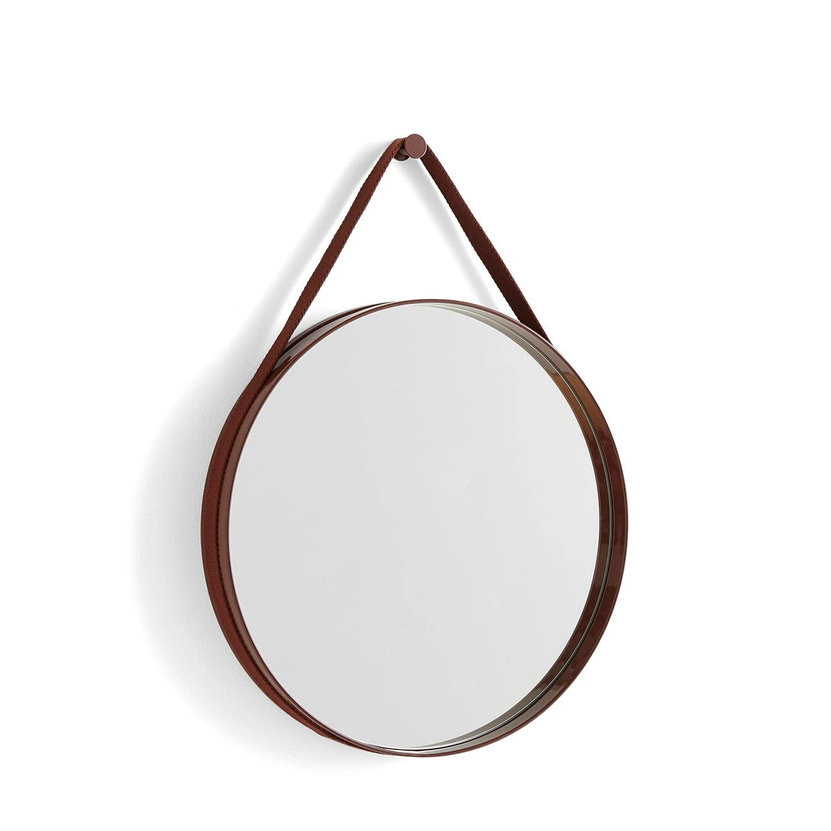 Strap Mirror 50 Dark Brown - view 1