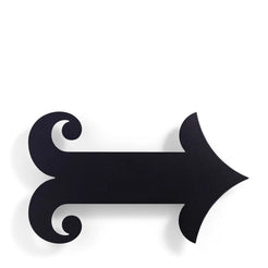 Metal Wall Relief Arrow - view 1