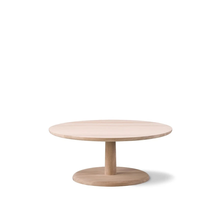 Pon Coffee Table 1295 dia.90 Oak Soap - view 1