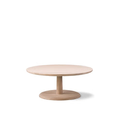 Pon Coffee Table 1295 dia.90 Oak Soap - view 1