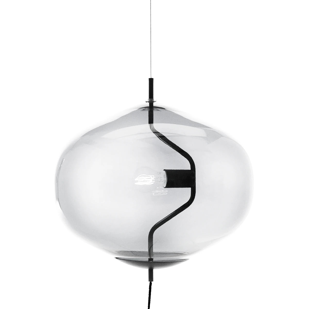 Fondue Lamp Smoke-Gold - view 1