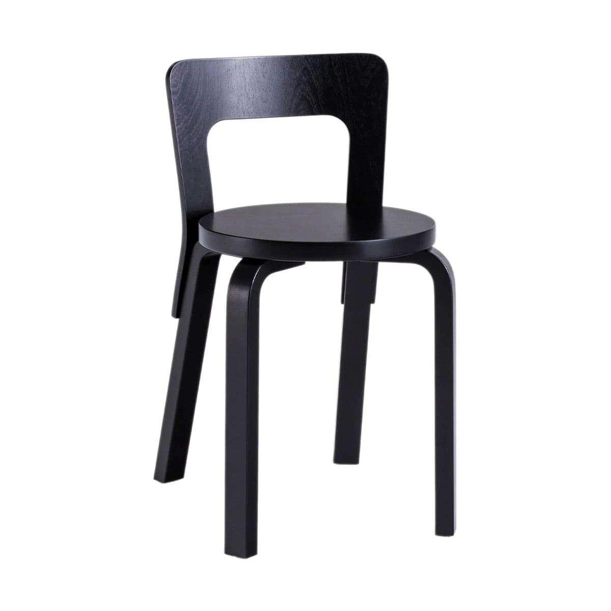 Chair 65 Black Lacquered - view 1