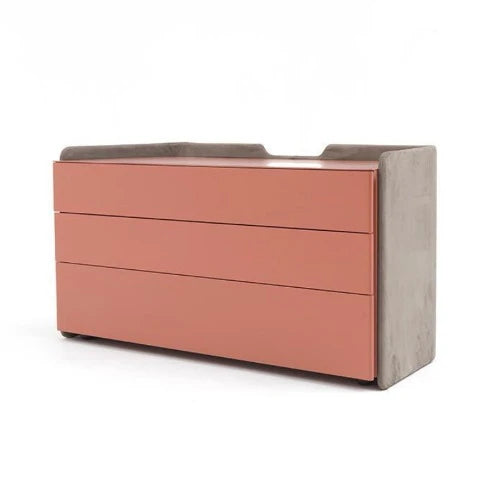 Chloe Vanity Drawers Fabric W 1410 x D 550 x H 700 - view 1