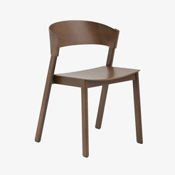 Cover Side Chair Stained Dark Brown - view 1
