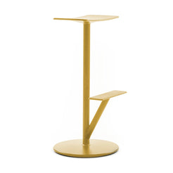 Sequoia Bar Stool Ø39.5 x 76 Ochre - view 1