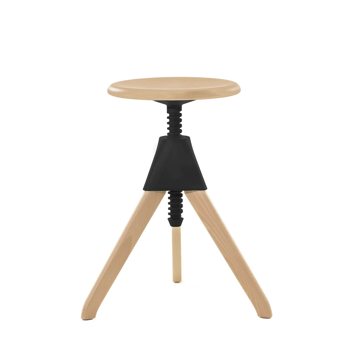 Jerry Stool Natural-Black - view 1
