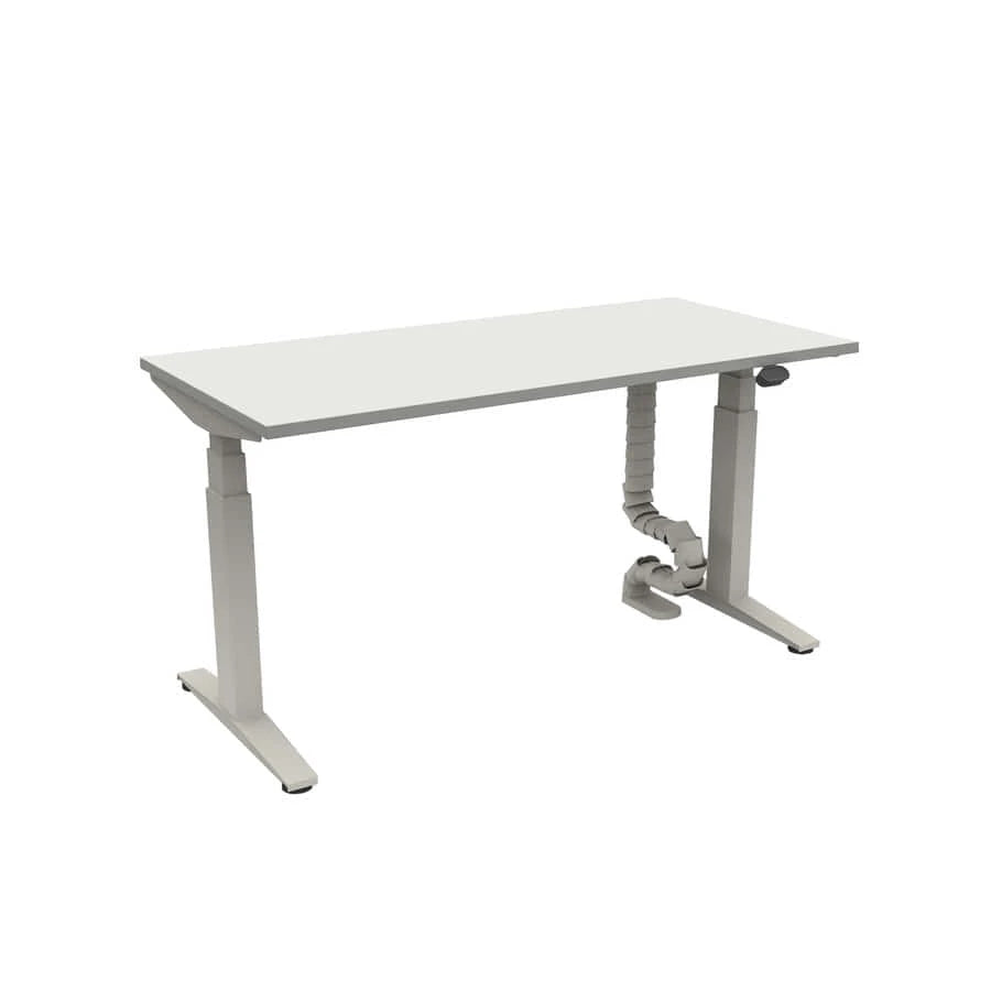 Ratio Gaming Desk (White) - view 1