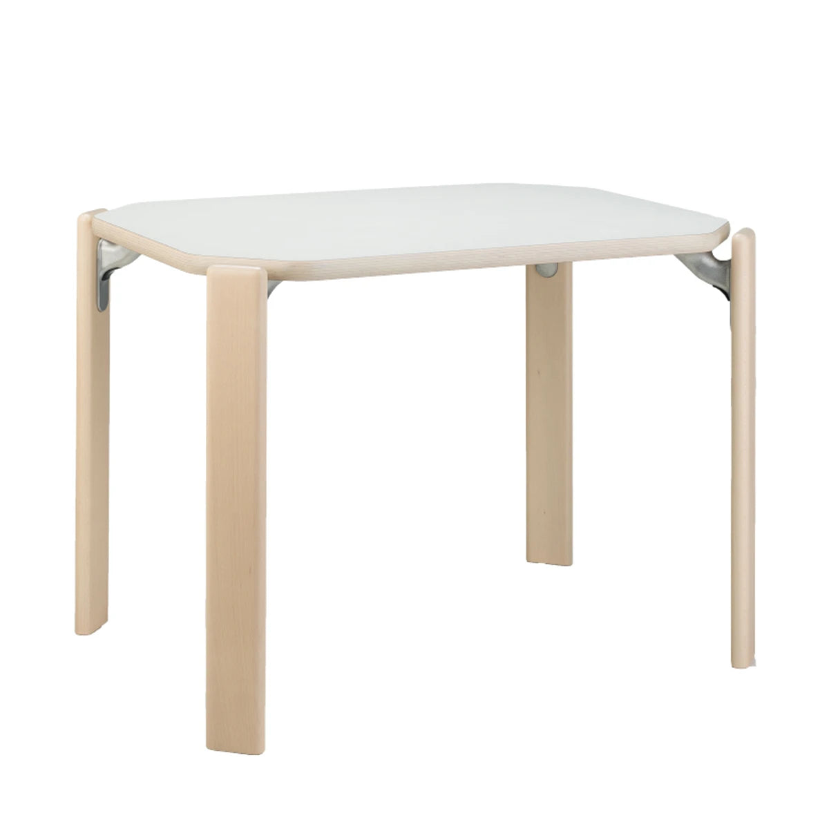 Rey Junior Table Rectangular Beech Maple - view 1