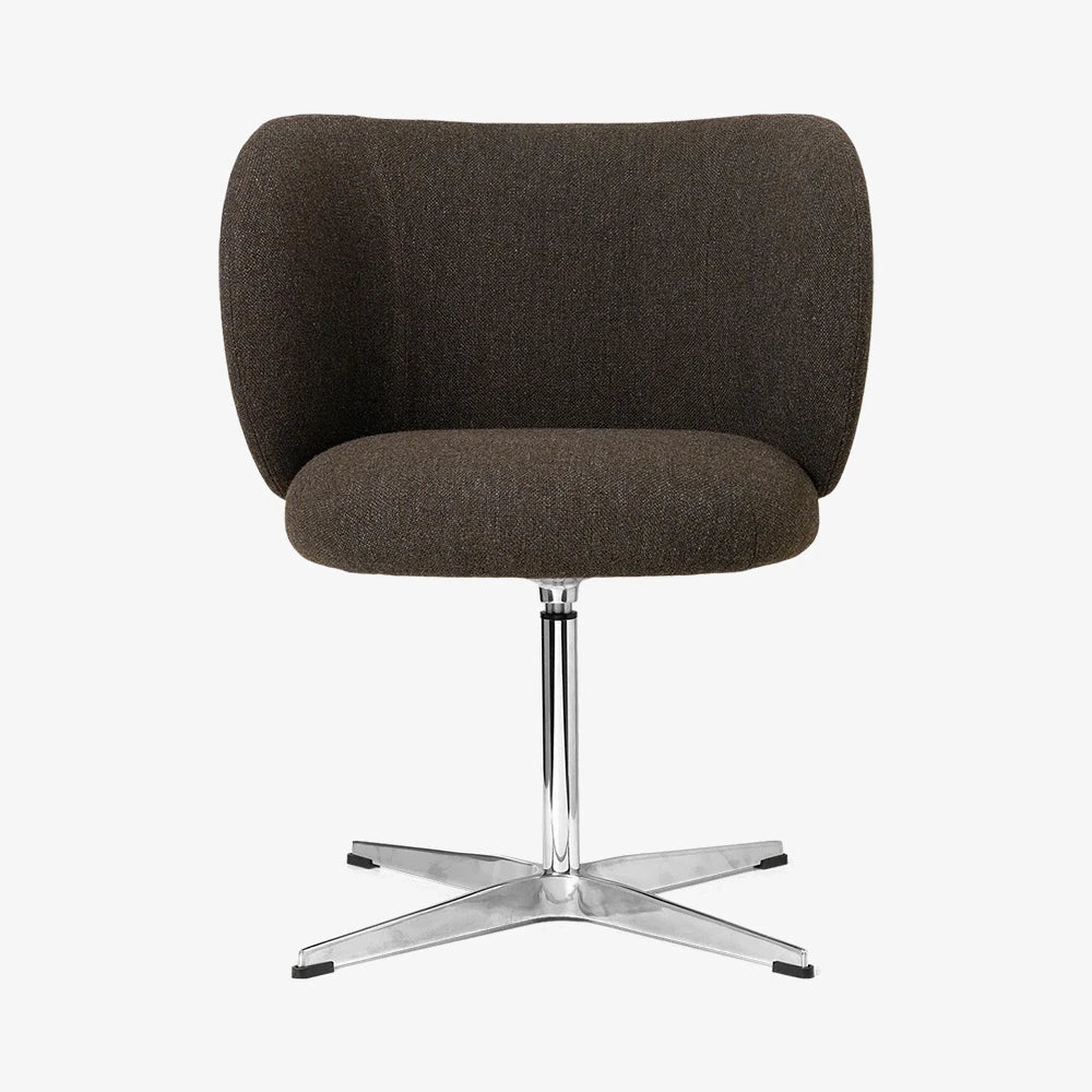 RICO Dining Chair Swivel Harringdal DARL Grey Brown - view 1
