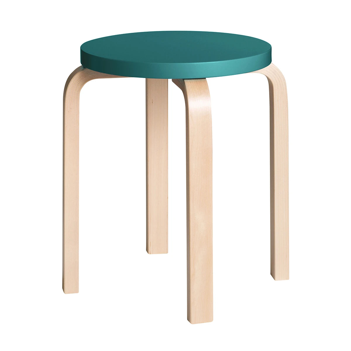Stool E60 Petrol-Birch - view 1