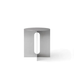Androgyne Side Table Brushed Steel - view 1