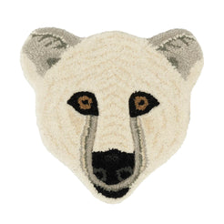 Kasbah Polar Bear Head Rug - view 1