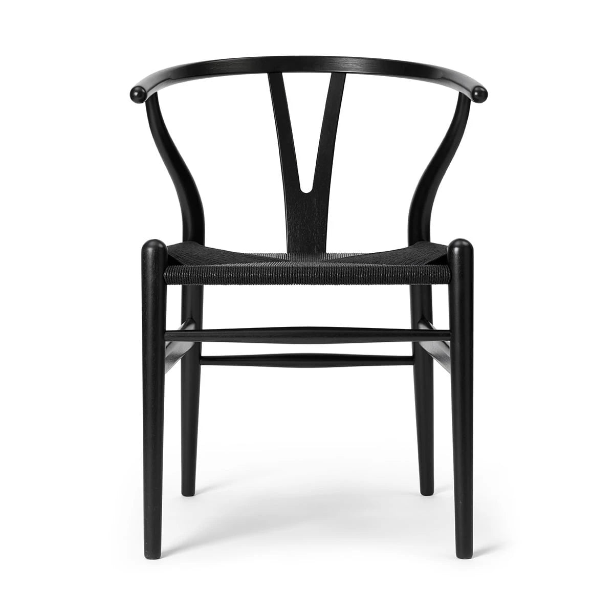 CH24 Wishbone Chair Eucalyptus Black Edition - view 1