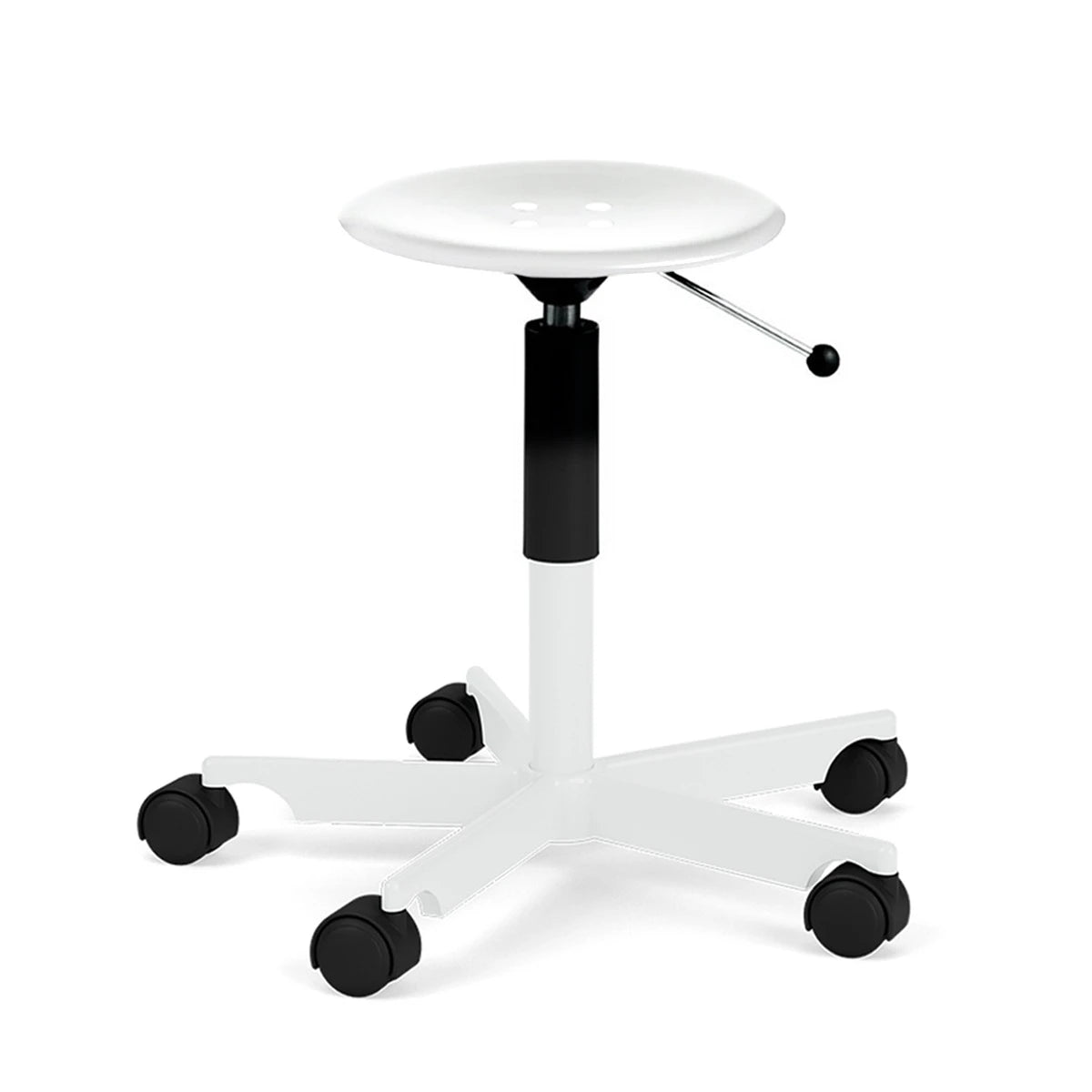 Kevi Stool 2532 Snow-Snow Frame - view 1