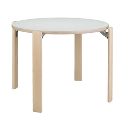 Rey Junior Table Round Beech Maple - view 1