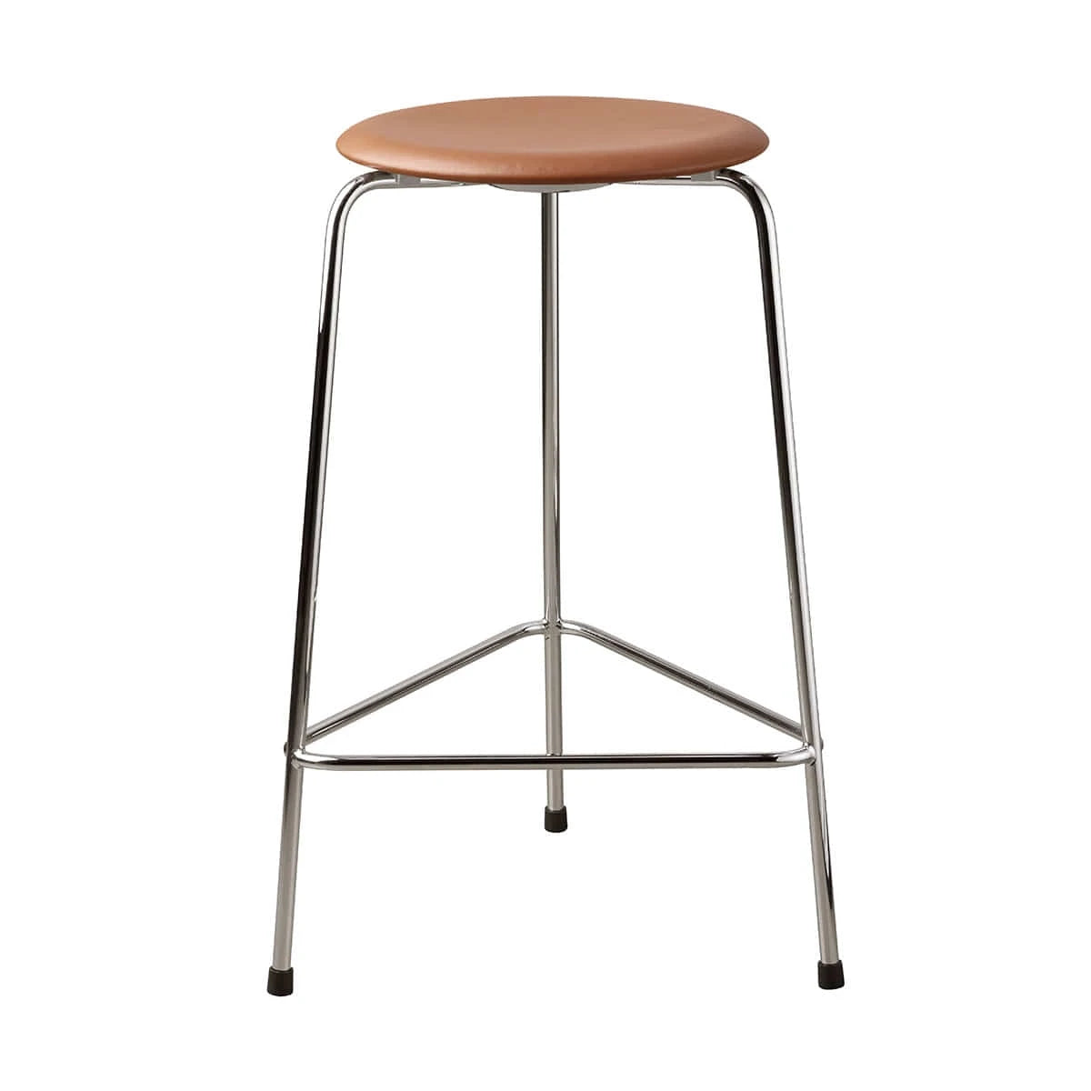 High Dot™ Counter Stool Wild leather Walnut 3leg - view 1
