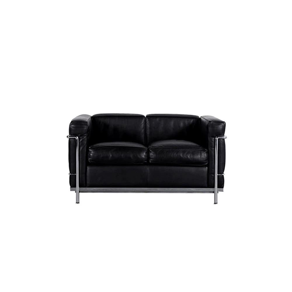 2 Fauteuil Grand Confort, Petit Modèle (2 Seater, Black) - view 1