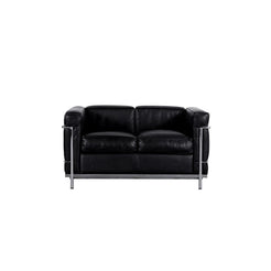 2 Fauteuil Grand Confort, Petit Modèle (2 Seater, Black) - view 1