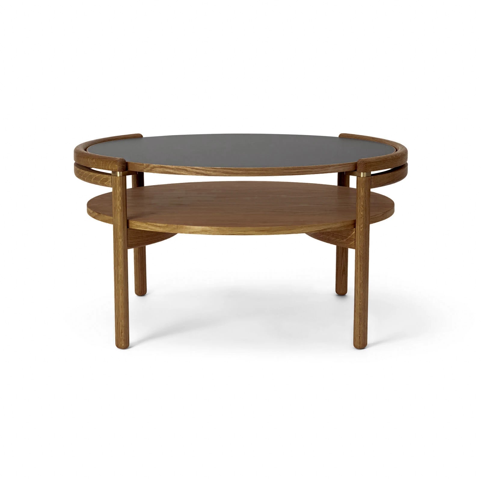 RF1905 Laminate Walnut Oil Black Coffee Table - view 1