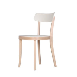 Basel Chair Cream Base Natural Beech Dining Chair - view 1