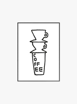 INAP Poster - White - Coffee - view 1
