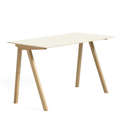 CPH 90 Desk Oak-Off White Linoleum - view 1