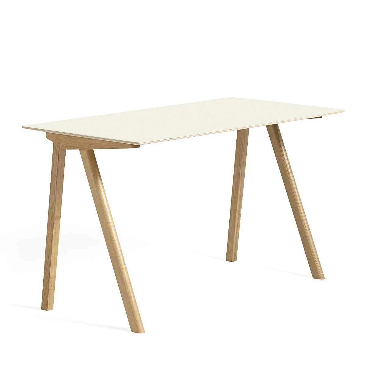 CPH 90 Desk Oak-Off White Linoleum - view 1