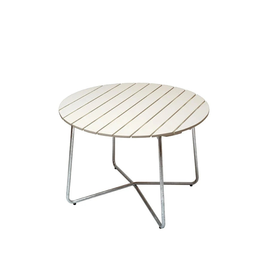 Classic Table 9A Galvanized/White - view 1