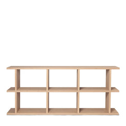 Kona Bookcase 3 x 2 - Natural - view 1