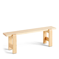 Weekday Bench 140 Pinewood - view 1