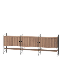 Free Standing SET B Walnut-Black - view 1
