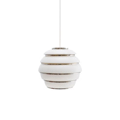 A331 Beehive Pendant Lamp White/Chrome - view 1